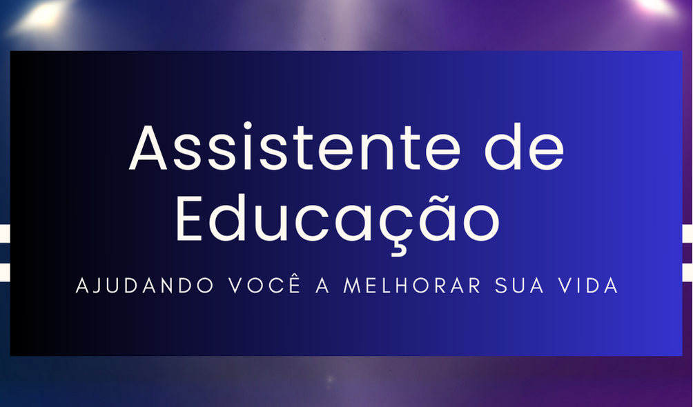 Assistente de educação